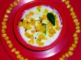 Corn Jafrani Raita