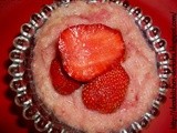 Strawberry Semolina Kheer