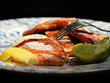 Apple, yoghurt, lime and cardamom pancakes