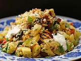 Indo-Thai mango and coconut bhel