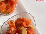 Papaya Watermelon Salad Recipe | Healthy Foodie