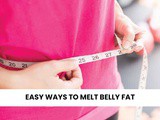 Easy Steps to Shed Belly Fats and Look Healthy