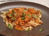 Pulpă de cocoş Tikka Masala la slow cooker