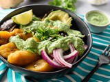 Adobo-Spiced Buddha Bowl with Cilantro-Jalapeno Dressing