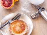 Blood Orange Creme Brulee Tarts