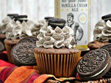 Boozy Oreo Cupcakes