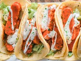 Buffalo Tempeh Tacos