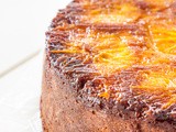 Caramelised Orange and Cardamom upside-down cake