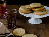 Chai Shortbread Cookies