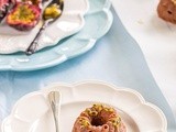 Chocolate Passionfruit Mini Bundt Cakes