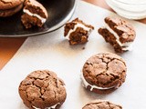 Chocolate Peppermint Sandwich Cookies