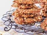 Coconut Flour Anzac biscuits {dairy free + refined sugar free + vegan}