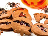 Cute Chocolate Halloween Cookies