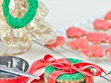 Edible Christmas Decorations: Christmas Wreath Cookies