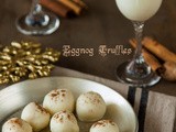 Eggnog Truffles