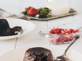 Flourless Chocolate Fondants {gluten free}