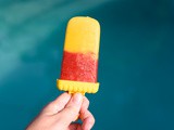 Homemade Fruit Popsicles – Strawberry, Orange, & Mango