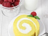 Lemon Cream Roulade – Guest Post from SprinkleBakes