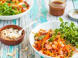 Moroccan Carrot Salad with Chickpeas