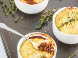 Mushroom and Cauliflower Vegan Shepherds Pie {low carb}