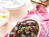 Mushroom Bourguignon