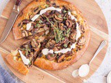 Mushroom & Leek Brioche Tart {dairy-free}