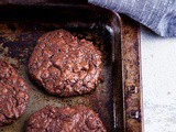 Orange scented double chocolate chip cookies {gluten free & dairy free}