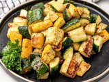 Oven Roasted Zucchini and Squash