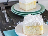 Pina Colada Poke Cake