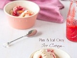 Plum and Earl Grey Ice Cream