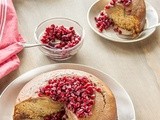 Pomegranate Syrup Cake