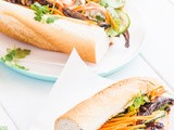 Portobello Mushroom Banh Mi with Sriracha Mayonnaise {vegetarian}