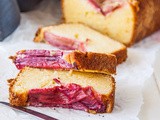 Rhubarb and Orange Blossom Cake