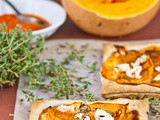 Spiced Pumpkin and Feta Tarts