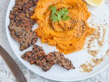 Sweet Potato Hummus: Moroccan Style