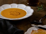 The ultimate lazy roasted pumpkin soup