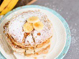 Vegan Banana Pancakes {gluten free}