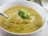 Vegan Broccoli Cheddar Cheese Soup
