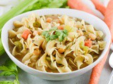 Vegan Chicken Noodle Soup