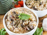 Vegan Mushroom Risotto