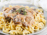 Vegan Mushroom Stroganoff