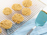 Vegan Peanut Butter Cookies {gluten free and dairy free}