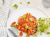 Vegetarian Baked Beans {vegan, gluten free}