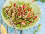 Zucchini Noodle Salad {vegan}
