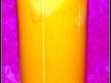 Mango Mastani (Mango Milkshake with Mango Ice cream)