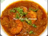 Prawn / Shrimp Curry (Kolumbiche Kalvan)