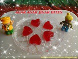 Agar agar jigar bites