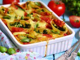 Large Pasta Shells Filled With Spinach & Ricotta