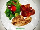 Grilled Fish and Pan Seared Potatoes (Izgara Balik - Tavada Patates)