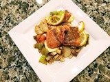 Oven Baked Salmon (Firinda Somon)